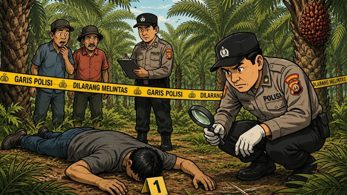 Polres Gunung Mas Tangkap Terduga Pelaku Pembunuhan di Kebun Sawit Kuayan, Motif dan Identitas Masih Didalami