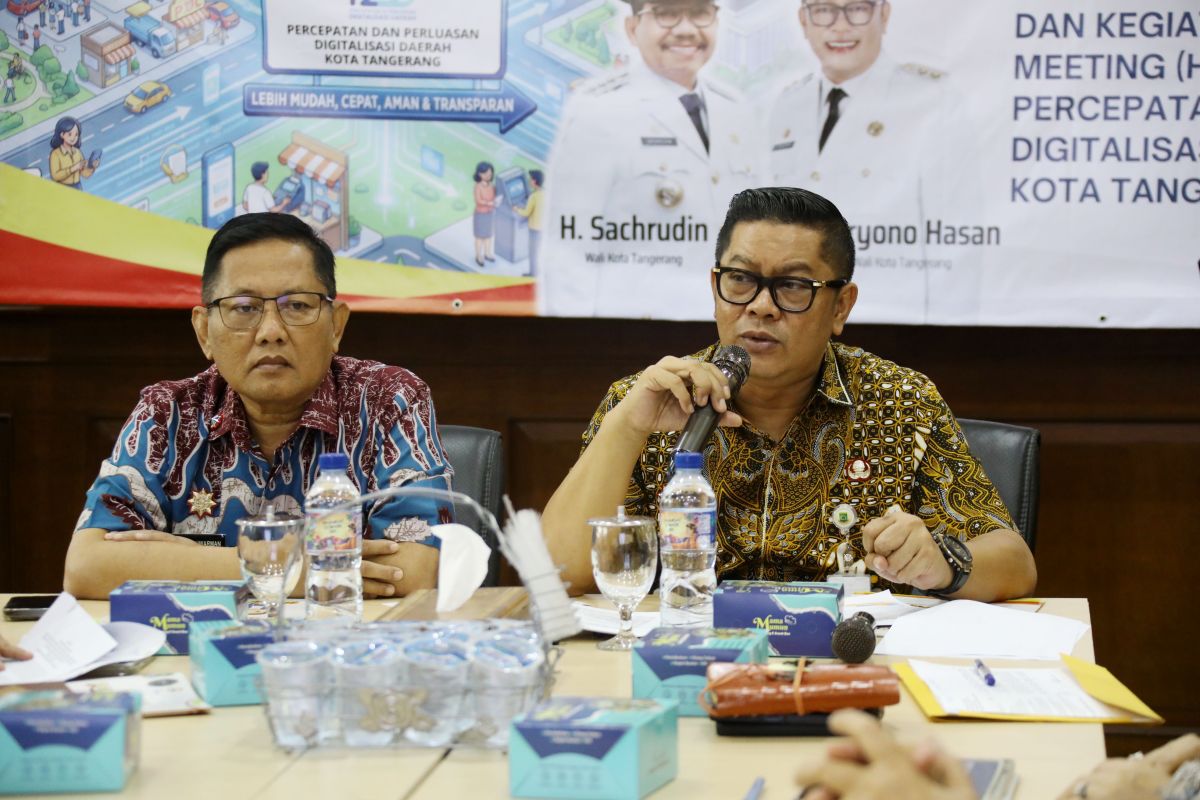 Target PAD Kota Tangerang Tembus 100 Persen di Triwulan II, Pemkot Andalkan Digitalisasi Tanpa Bebani Warga