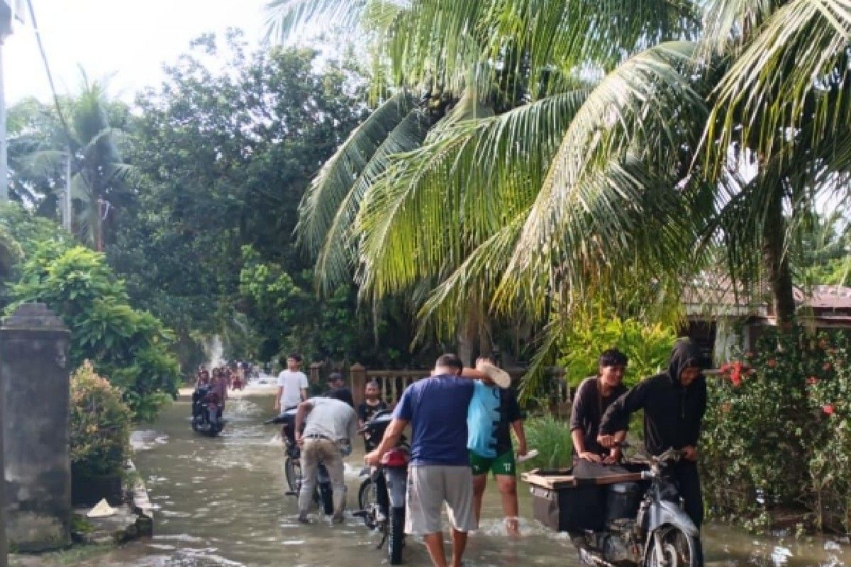 Banjir di Kabupaten Langkat Rendam 3.406 Kepala Keluarga, Dua Kecamatan Terparah