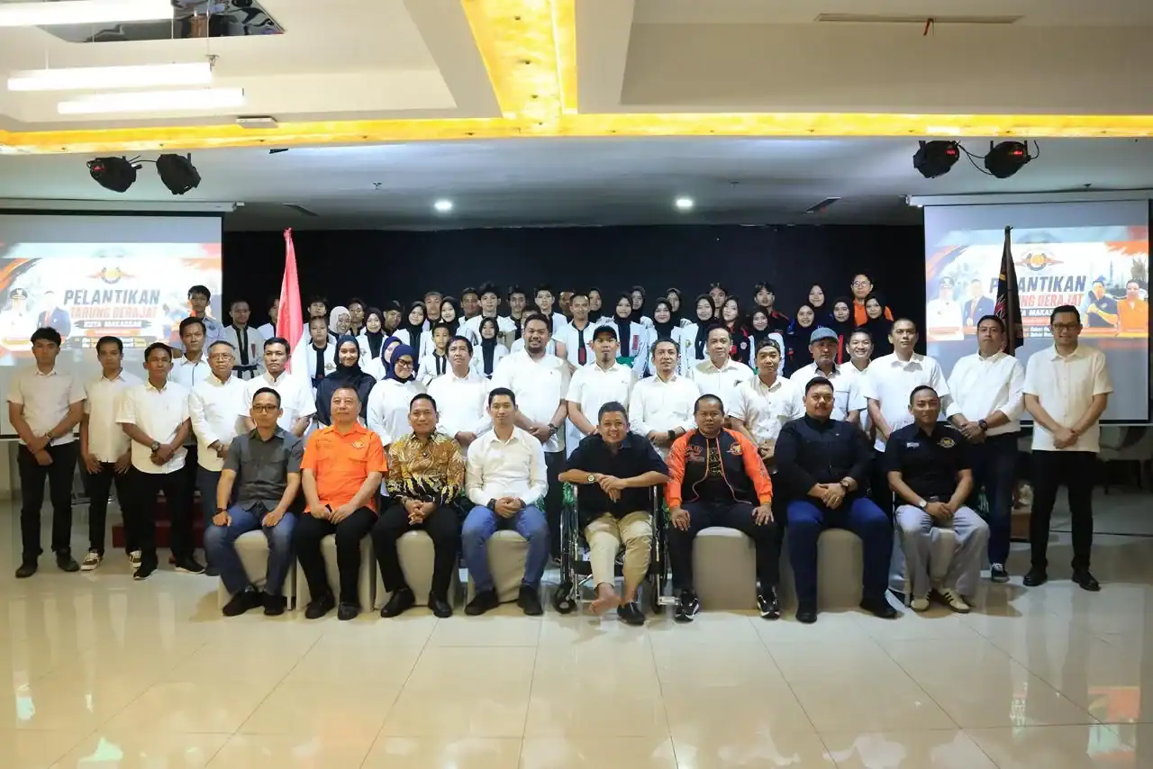 Pemkot Makassar Dorong Tarung Derajat Cetak Atlet Berprestasi, Pengurus KODRAT Resmi Dilantik