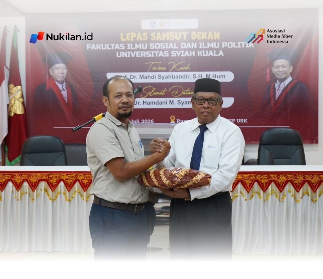 FISIP USK Gelar Lepas Sambut Dekan, Dr. Hamdani M.Syam Resmi Pimpin Periode 2026–2031