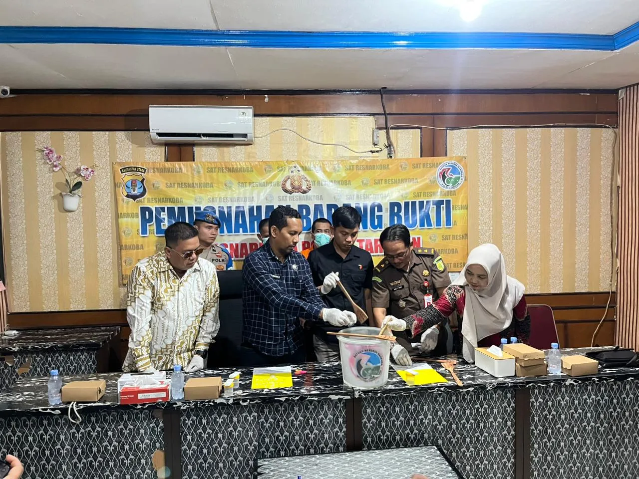 Polres Tarakan Musnahkan Puluhan Kilogram Sabu, Bukti Komitmen Berantas Narkoba di Kalimantan Utara