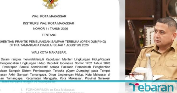 Wali Kota Makassar Wajibkan Pemilahan Sampah dari Rumah, Warga Cukup Siapkan Dua Ember
