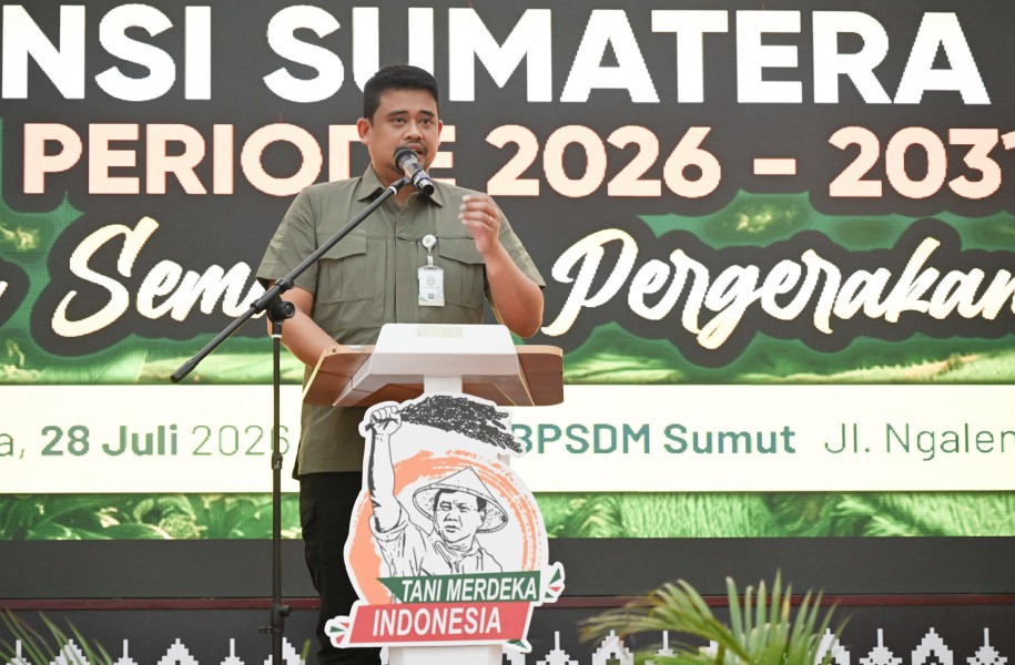 Gubernur Sumut Bobby Nasution Wajibkan Desa Kawal Ketahanan Pangan, Tani Merdeka Siapkan Zonasi Pertanian