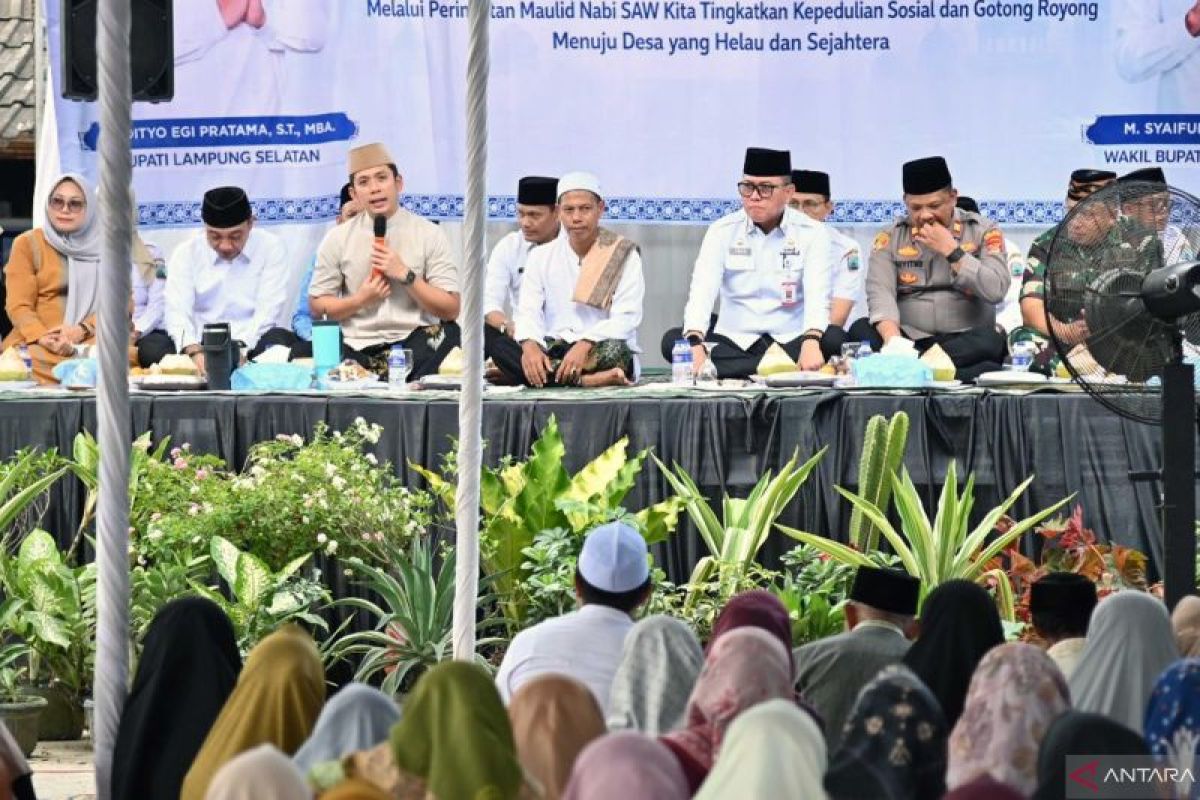 Bupati Lampung Selatan: Teladani Rasulullah, Hargai Perbedaan di Tengah Masyarakat Majemuk