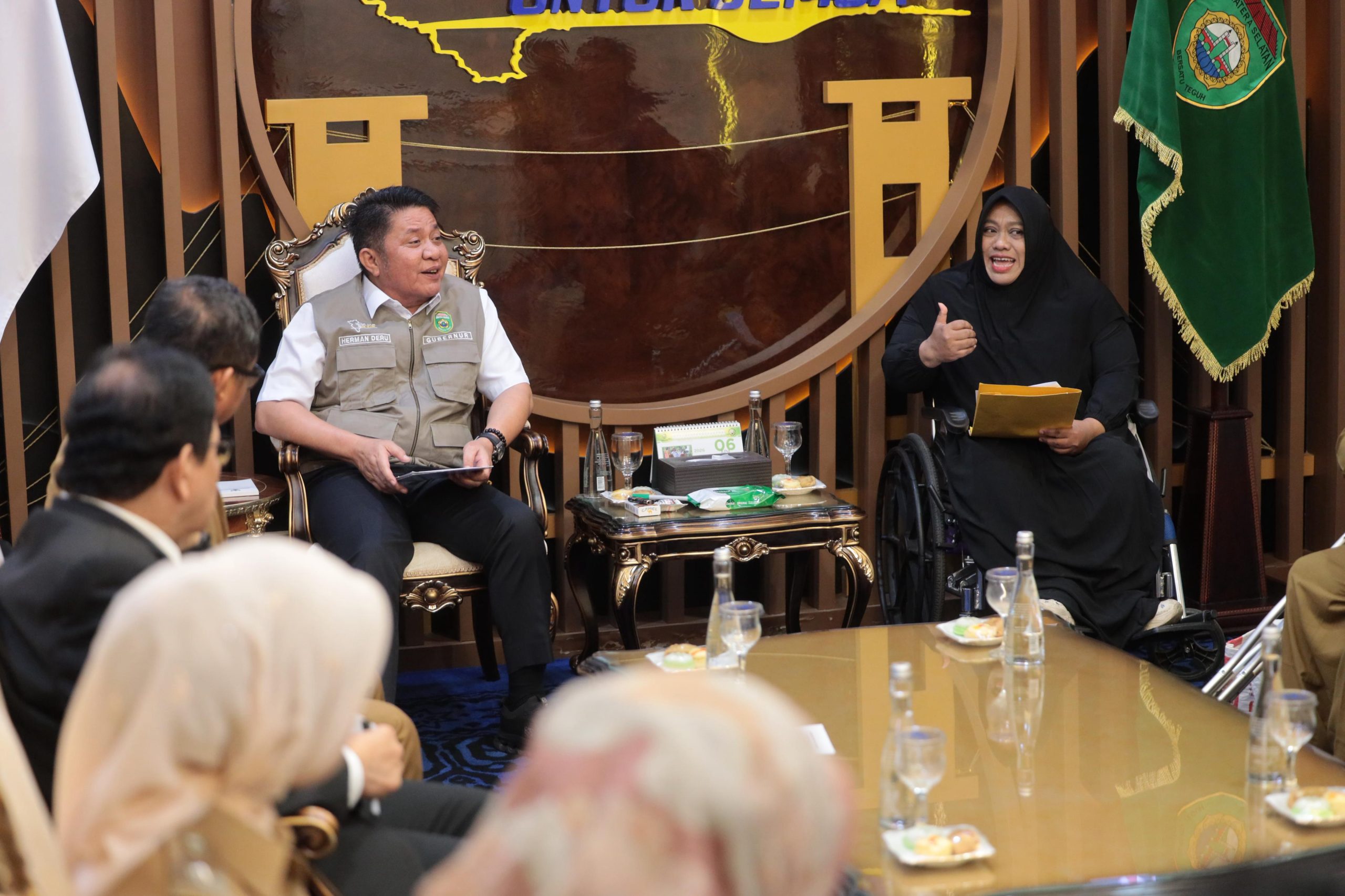 Gubernur Sumsel Herman Deru Dorong Tiga Pilar Pemberdayaan Ekonomi Penyandang Disabilitas: Keterampilan, Digitalisasi, dan Akses Pasar