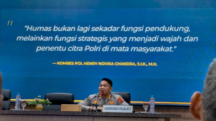 Kabidhumas Polda NTT Peringatkan Bahaya Konten AI Manipulatif, Sebut Pers Bisa Kehilangan Perlindungan Hukum