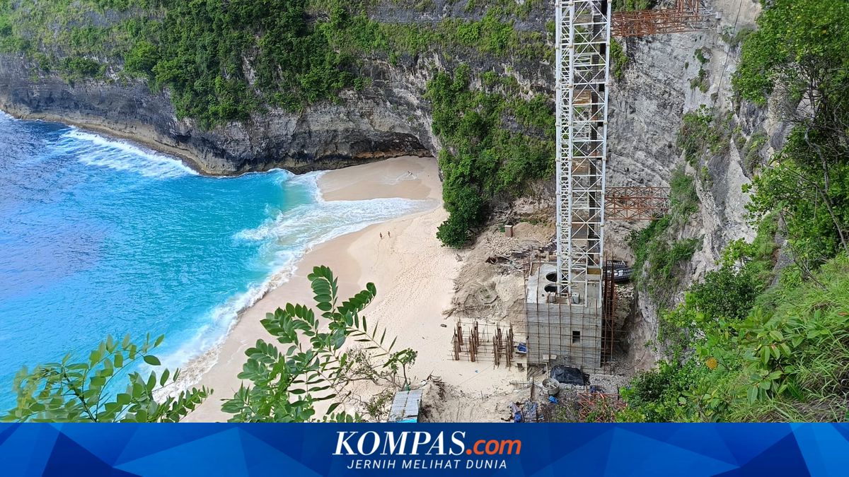 Sengketa Hukum di PTUN Jadi Penghalang Pemprov Bali Bongkar Lift Kaca 180 Meter di Tebing Kelingking Nusa Penida