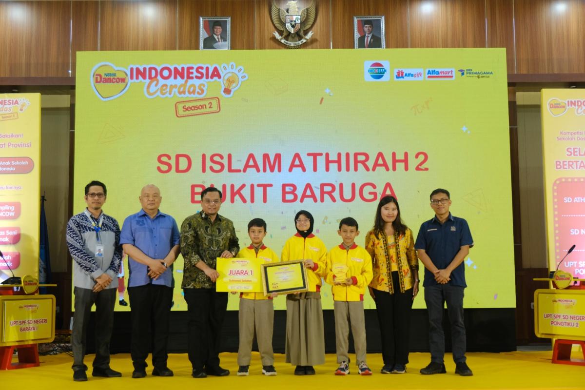 SD Islam Athirah 2 Bukit Baruga Menangkan Kompetisi DANCOW Indonesia Cerdas di Makassar, Mewakili Sulsel ke Tingkat Nasional