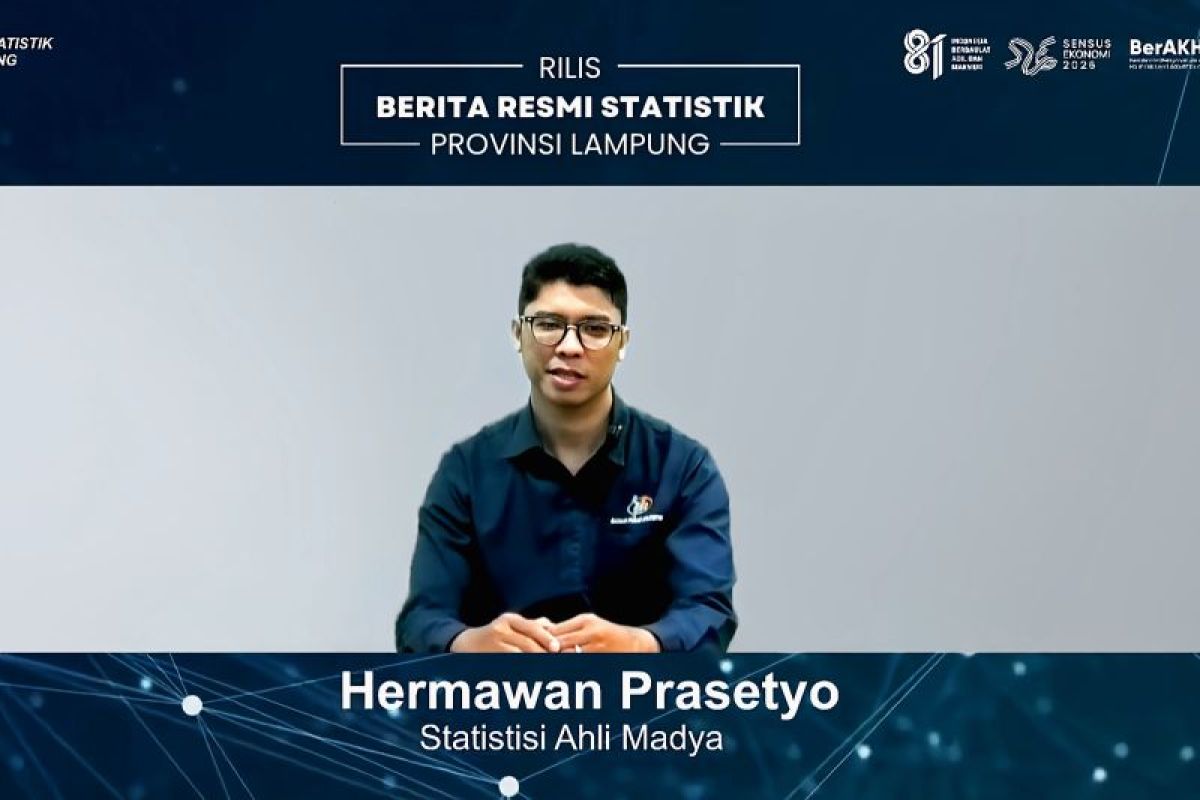 Inflasi Tahunan Lampung Juli 2026 Tembus 1,76 Persen, Harga Emas Perhiasan Jadi Biang Andil Terbesar