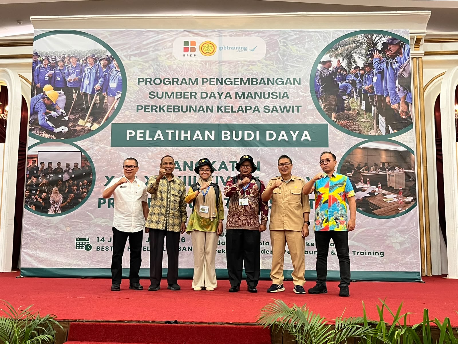 99 Pekebun Sawit Musi Rawas Ikut Pelatihan IPB Training, Target Produktivitas Tembus 6 Ton CPO per Hektare