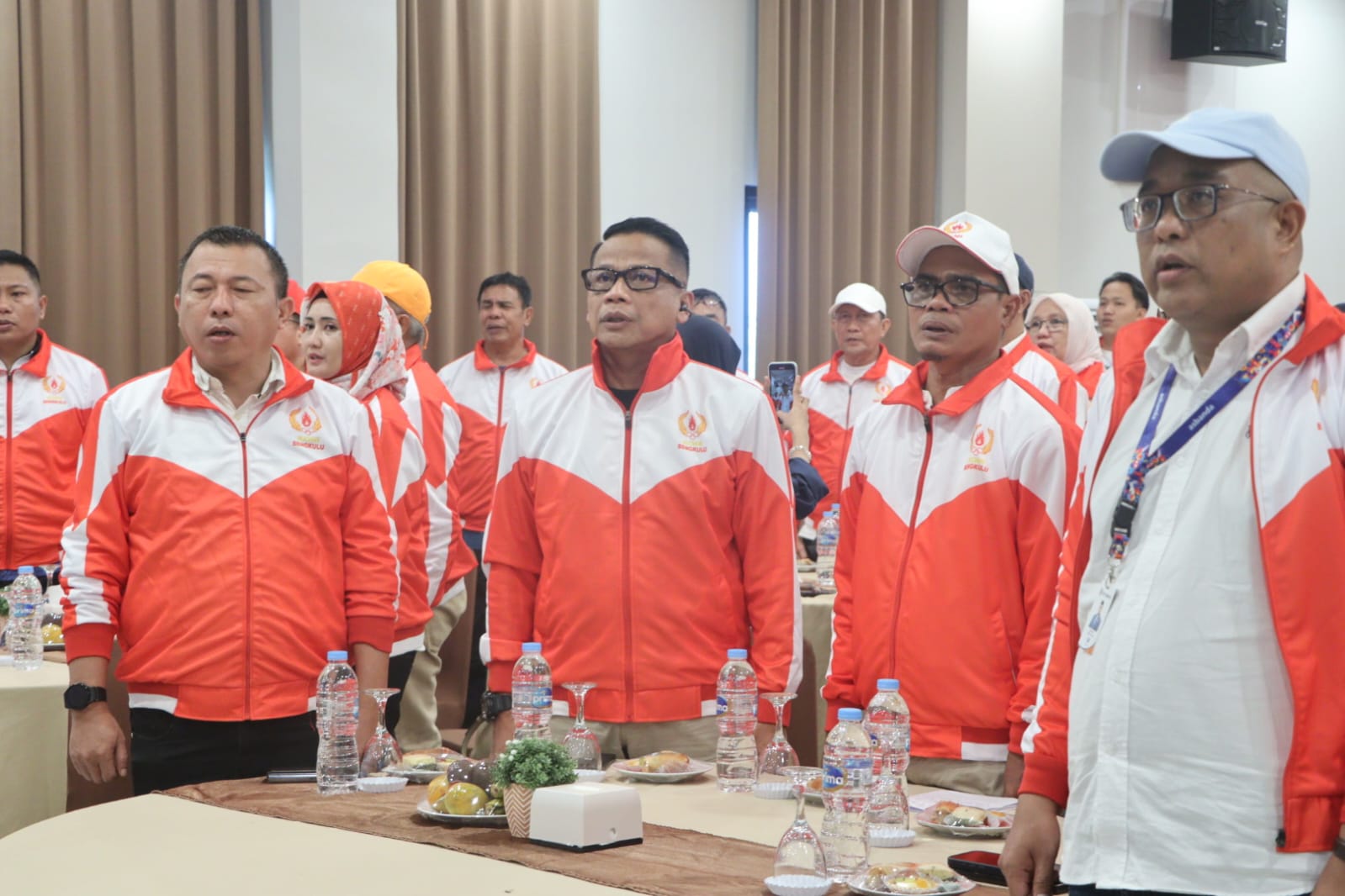 Wakapolda Bengkulu Hadir di Launching Atlet Binaan KONI, Sebut Disiplin dan Kerja Keras Kunci Raih Prestasi