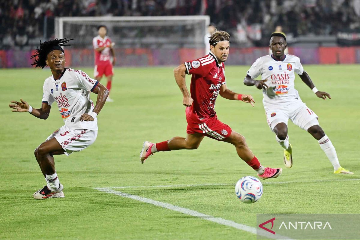 Bali United Hajar Persijap Jepara 6-1 di Stadion Kapten I Wayan Dipta Gianyar
