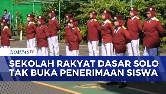 Tahun Ajaran Baru, Sekolah Rakyat Dasar Solo Tutup Penerimaan Murid Baru, Kegiatan Dipusatkan di Sukoharjo