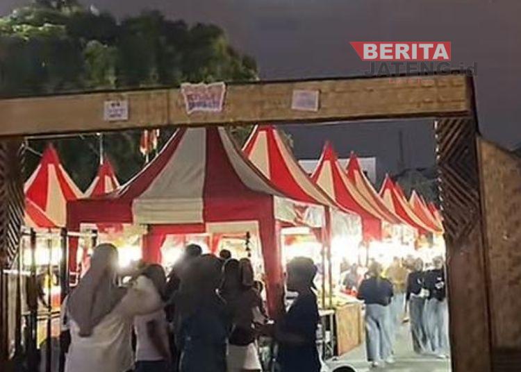 Tenda UMKM di Alun-Alun Pati saat HUT ke-703 Disorot Warga, Dinilai Langgar Perda 13/2014