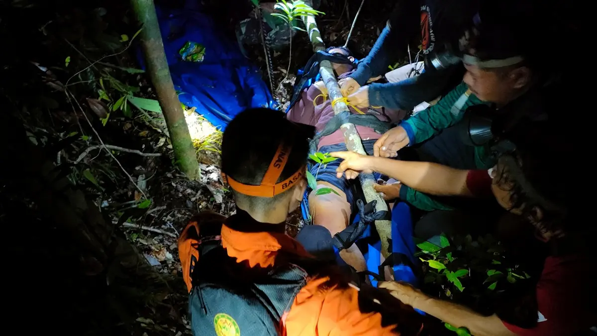 Tim SAR Temukan Dua Pemuda Hilang Saat Berburu di Hutan Desa Bagugus, Kapuas, dalam Kondisi Selamat