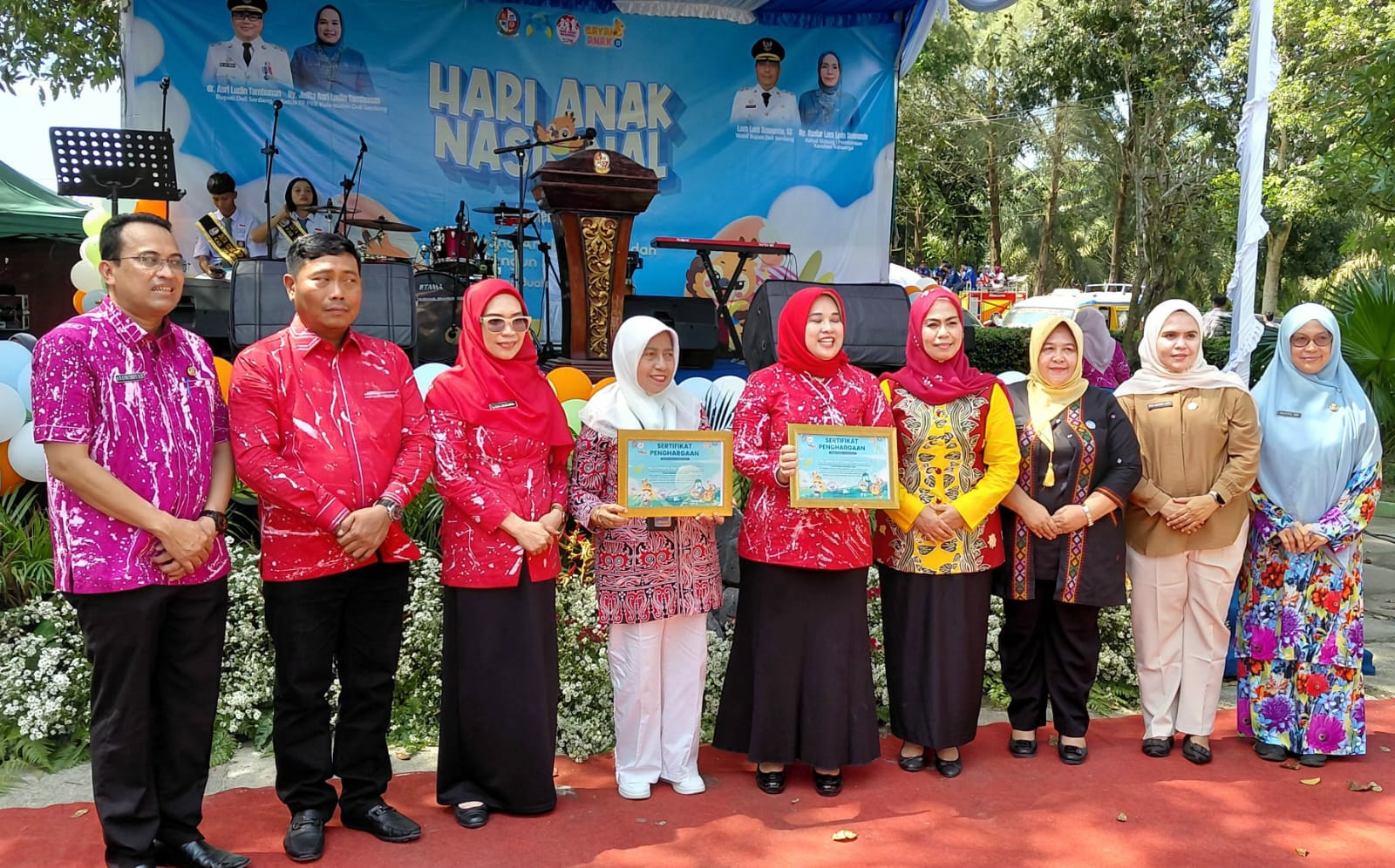 Pemkab Deli Serdang Rayakan HAN ke-42 di Taman Buah, Bagikan KIA Hingga Kursi Roda untuk Anak Disabilitas
