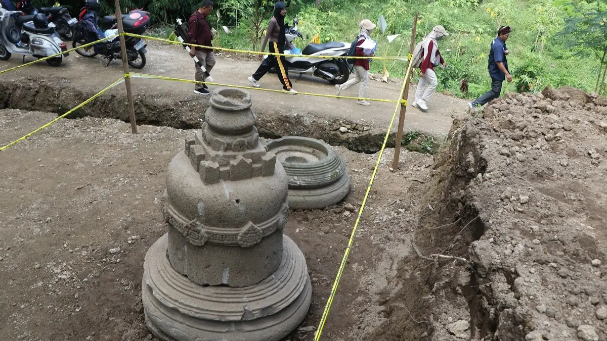 Tim Arkeolog Temukan Lima Stupa Candi di Boyolali, BPK Jateng Duga Desa Nepen Bekas Permukiman Buddha Abad Ke-8