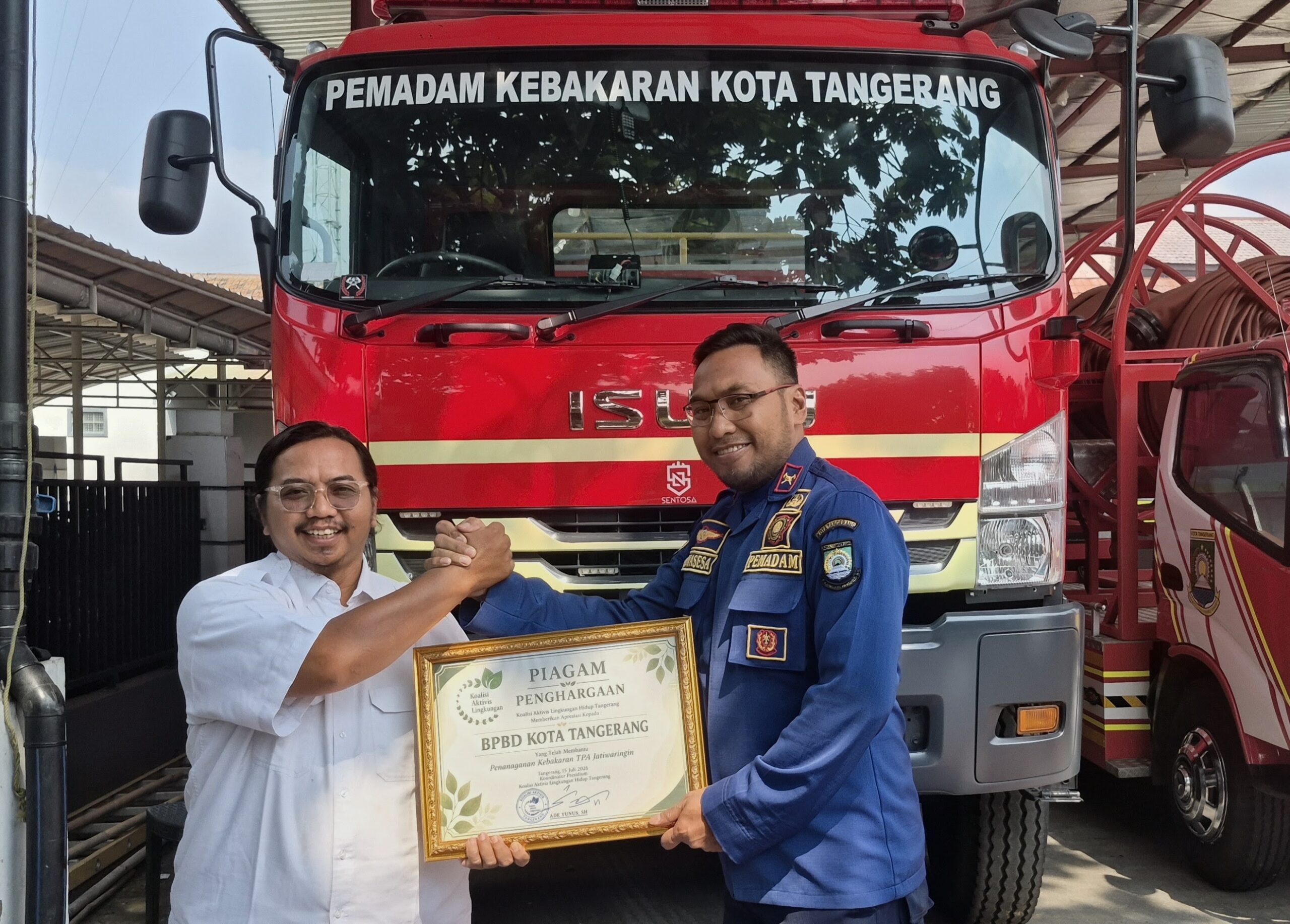 Aktivis Lingkungan Apresiasi BPBD Kota Tangerang Bantu Padamkan Kebakaran TPA Jatiwaringin, Status Tanggap Darurat Berakhir