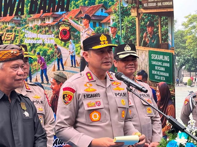 Kapolda Jabar Luncurkan Gerakan Jaga Rawat Jawa Barat, Bhabinkamtibmas Jadi Garda Terdepan Keamanan Partisipatif