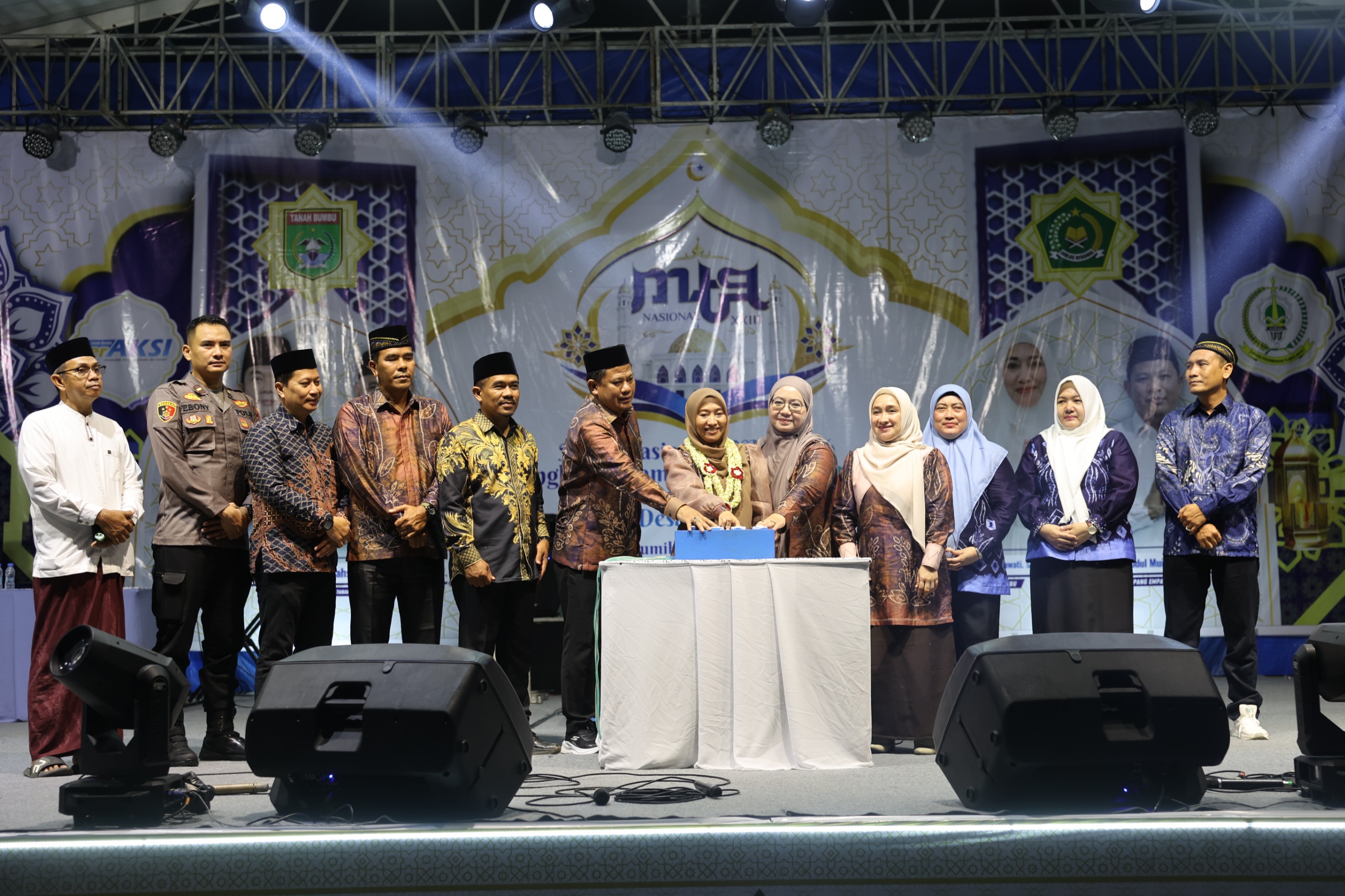 MTQN Ke-23 Kecamatan Simpang Empat Resmi Dibuka, 13 Desa dan 2 Kelurahan Siap Berlaga di Batulicin