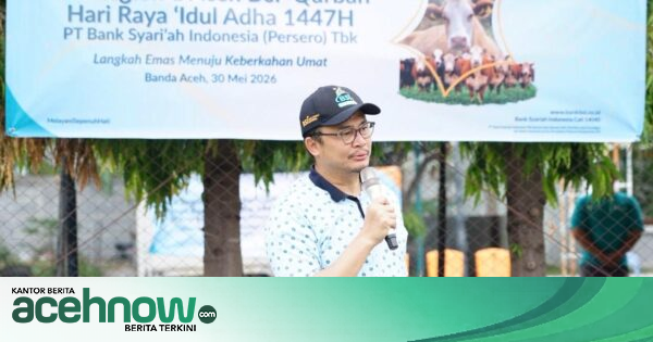BSI Aceh Salurkan 282 Ekor Hewan Kurban untuk Idul Adha 1447 H, Naik 57 Persen dari Tahun Lalu