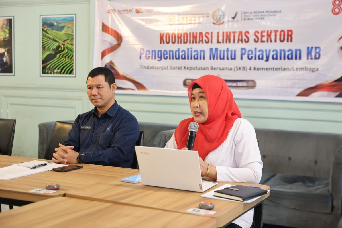 BBPOM Makassar dan BKKBN Sulsel Perketat Pengawasan Alat Kontrasepsi Demi Jamin Mutu Pelayanan KB