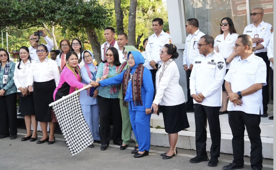 Pemprov NTT Lepas 64 Instansi Gelar Bakti Sosial HUT Ke-81 RI, 23 Titik Termasuk Lapas dan Panti Asuhan