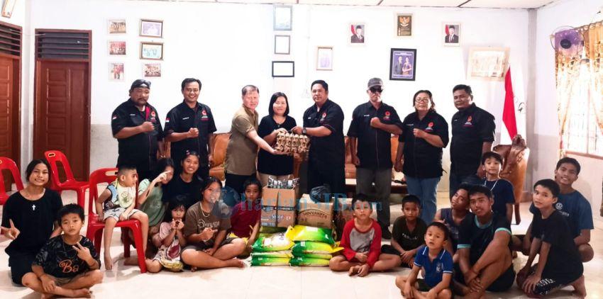 Forwakum Kepulauan Nias Salurkan Sembako ke Panti Asuhan Mercy di Nias Selatan, Ajak Anak-Anak Tetap Semangat Sekolah