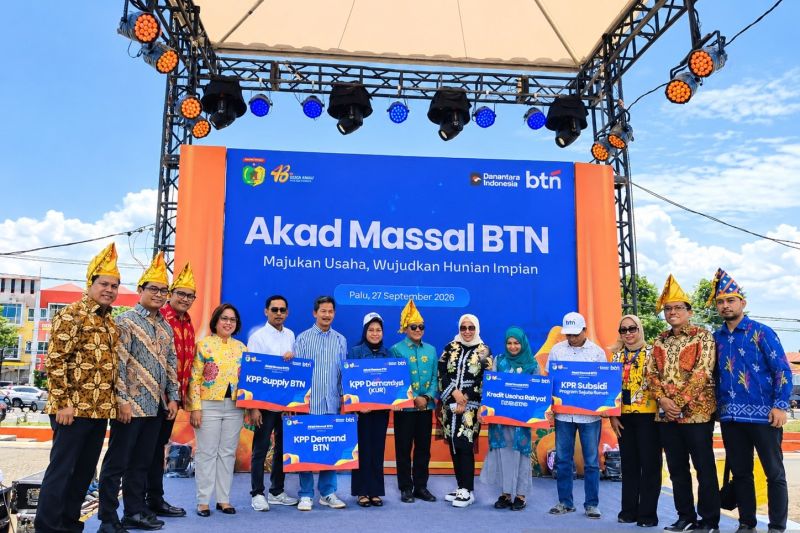 Pemkot Palu Gandeng BTN Perluas Kredit UMKM, 2.957 Pedagang Sudah Masuk Bale Merchant