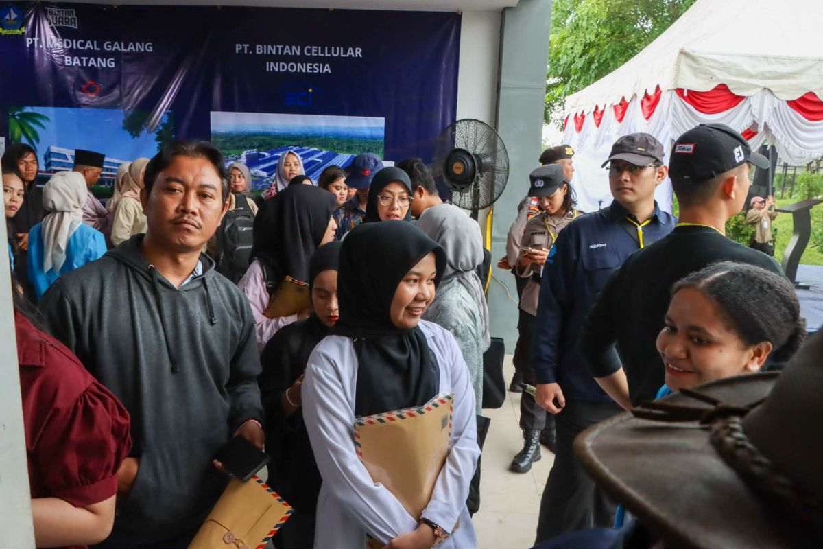 Job Fair Bintan 2026 di KEK Galang Batang Sediakan 1.309 Lowongan Kerja dari 12 Perusahaan, Naik 42 Persen