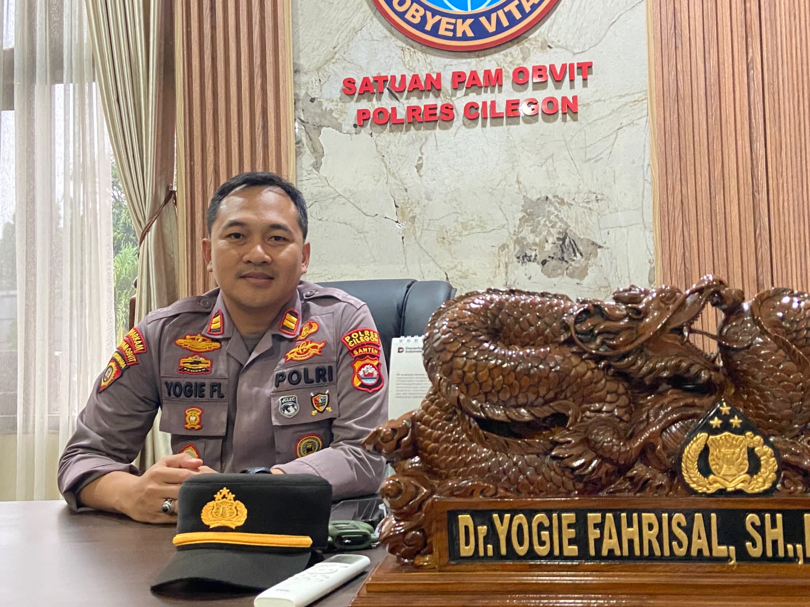 Iptu Dr. Yogie Fahrisal, Kasat Pamobvit Polres Cilegon, Dipercaya Jadi Dekan Dua Fakultas di Universitas Al-Khairiyah