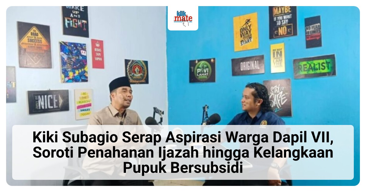 Anggota DPRD Sumsel Kiki Subagio Serap Aspirasi Warga di Lahat, Sorot Penahanan Ijazah hingga Pupuk Sawit