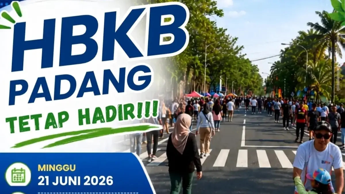 5 Aturan Baru CFD Padang Mulai 21 Juni 2026: Larangan Jualan di GOR Haji Agus Salim dan Pembatasan Sepeda Listrik