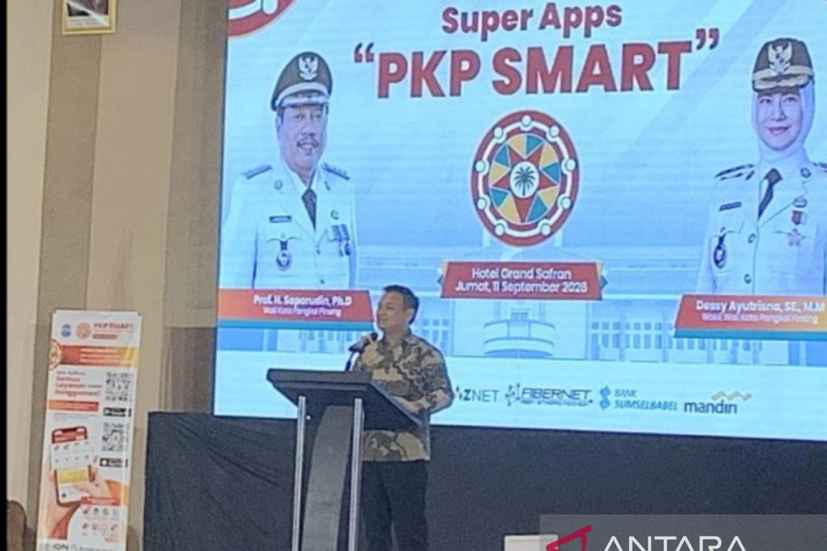 Diskominfo Pangkalpinang Luncurkan PKP Smart, Aplikasi Terpadu Layanan Publik Kota
