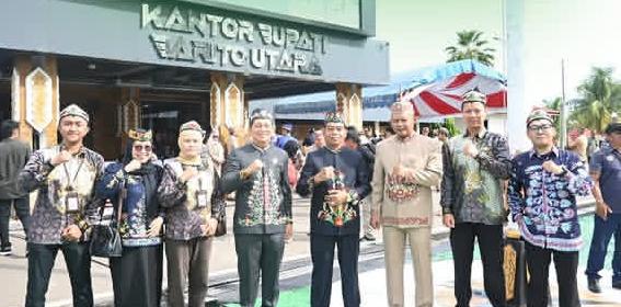 Ketua Komisi III DPRD Barito Utara Hadiri Upacara HUT ke-69 Kalteng dan Harkitnas ke-118