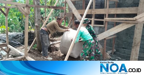 Satgas TMMD ke-129 Kodim 0107/Aceh Selatan Pasang Septic Tank di Rumah Warga Desa Kemumu Hilir, Gotong Royong Jadi Kunci