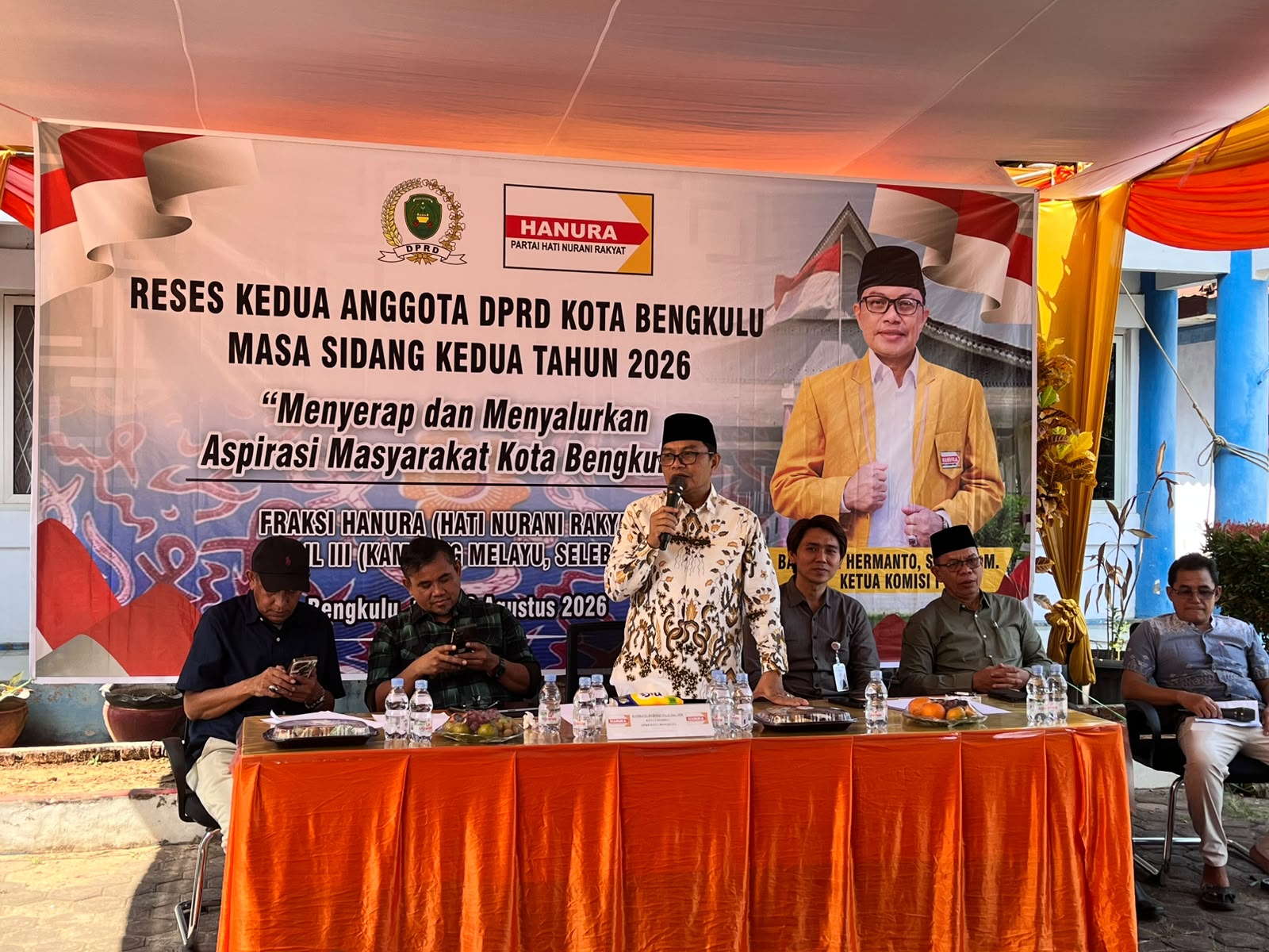 Reses DPRD Kota Bengkulu di Kampung Melayu, Bambang Hermanto Pastikan Aspirasi Warga Masuk Anggaran 2027