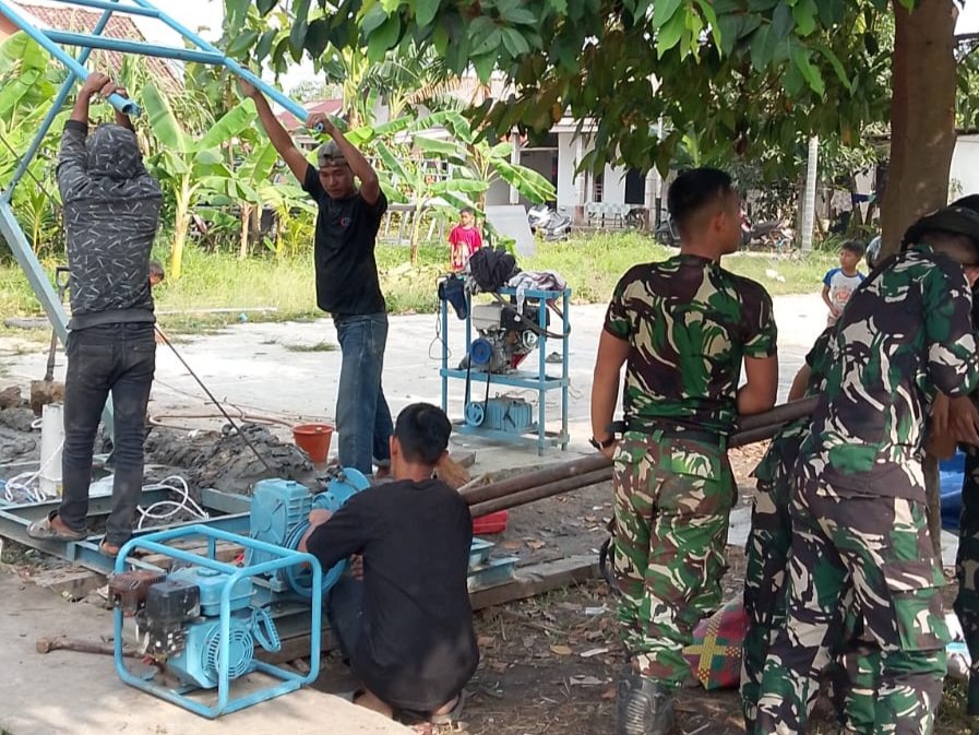 Sumur Bor Mushola Al-Mufakat di Palembang Masuk Tahap Uji Coba, TMMD ke-129 Targetkan Manfaat untuk Warga Sekitar
