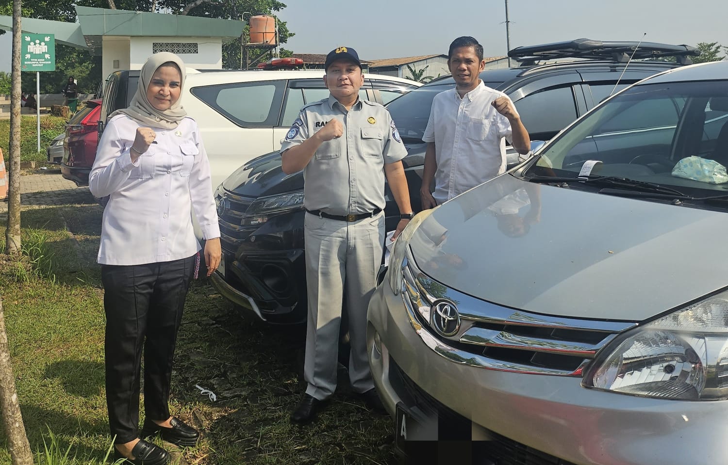 Jasa Raharja Tangerang dan Samsat Balaraja Datangi Parkir RSUD dan Dinkes, Ada 1.200 Kendaraan Mati Pajak Terdata