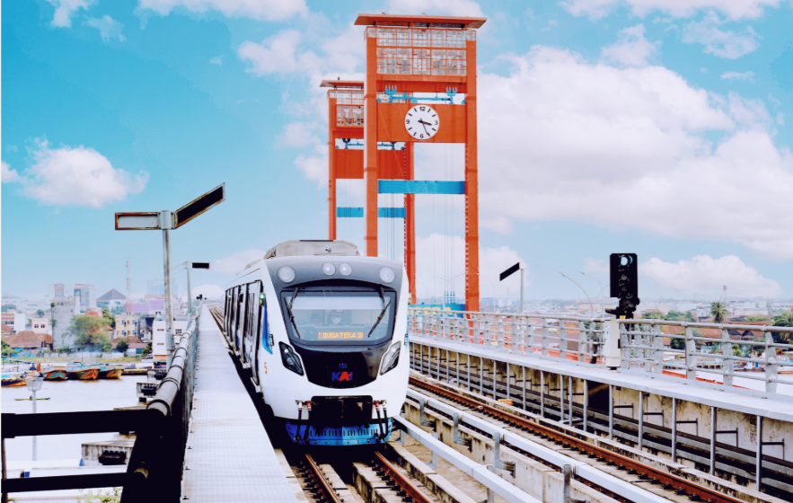 8 Tahun Beroperasi, LRT Sumsel Angkut Rata-rata 12.190 Penumpang Per Hari di Palembang