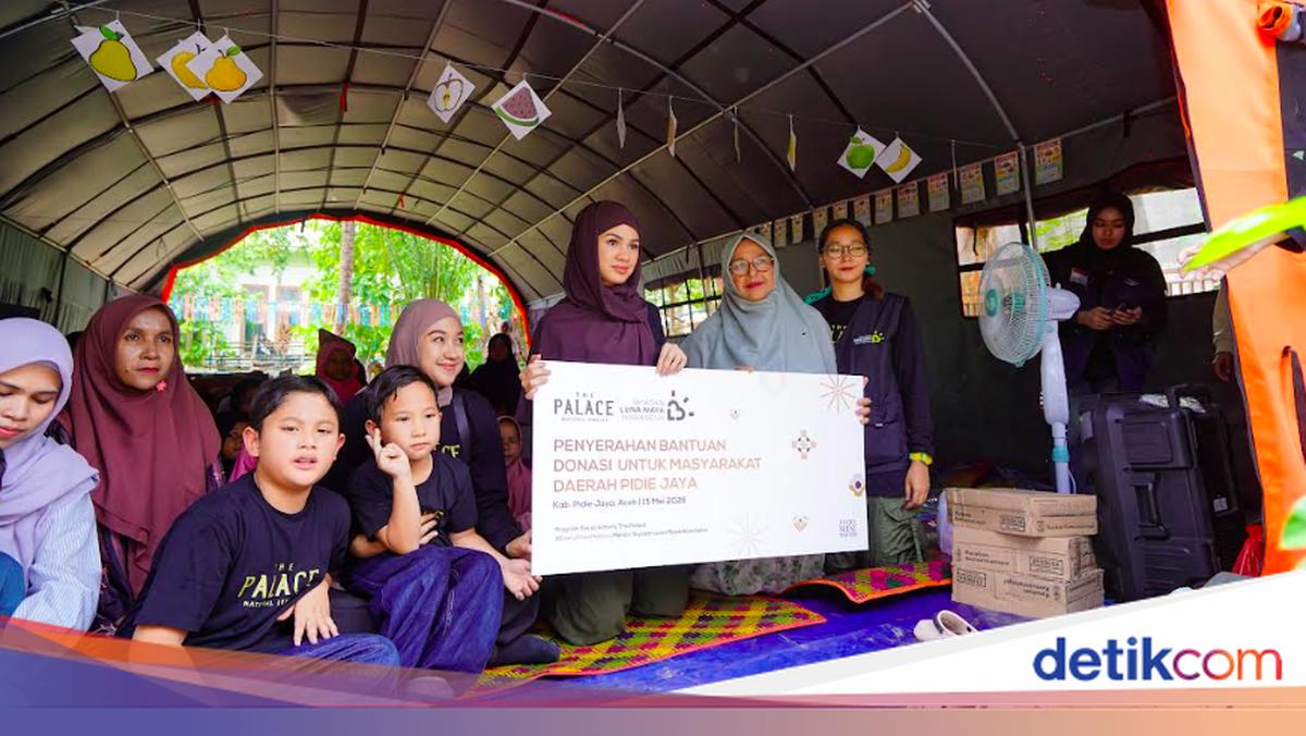 The Palace Jeweler Gandeng Luna Maya dan Andien Salurkan Bantuan untuk Korban Banjir Bandang di Pidie Jaya, Aceh