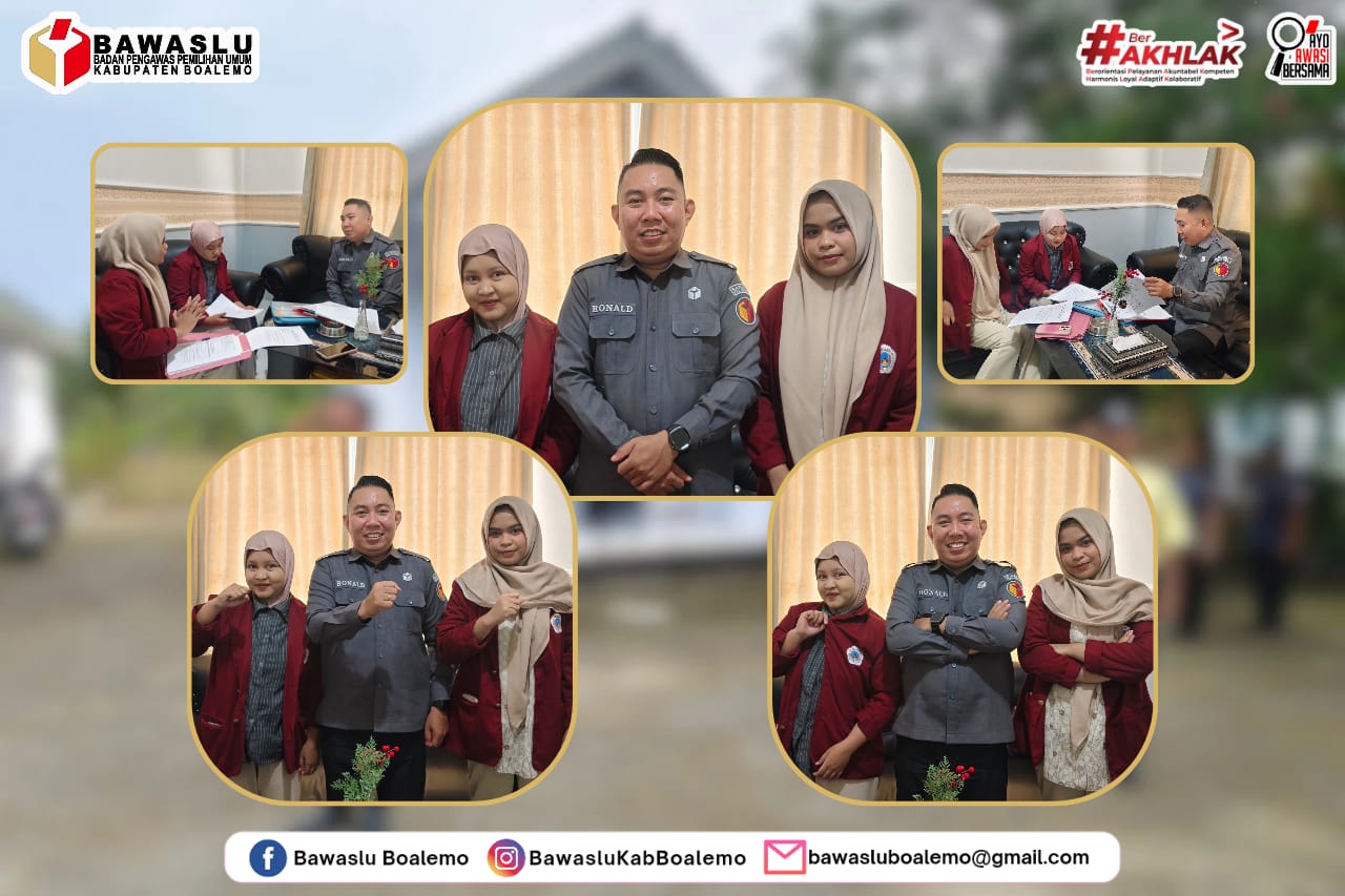 Bawaslu Boalemo Buka Akses Data untuk Penelitian Mahasiswa UNG, PPID Layani Tiga Permohonan Tugas Akhir