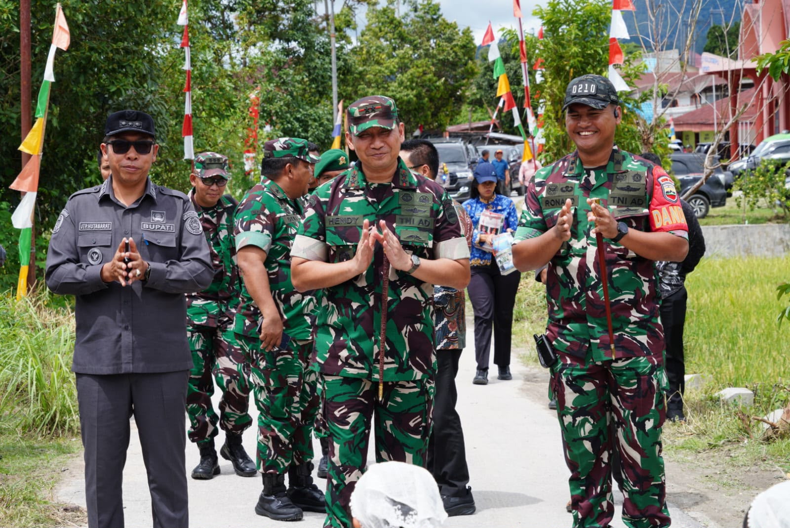 Pemkab Tapanuli Utara dan TNI Resmikan Jembatan Siualuompu, Akses Ekonomi Warga 3 Desa Terbuka