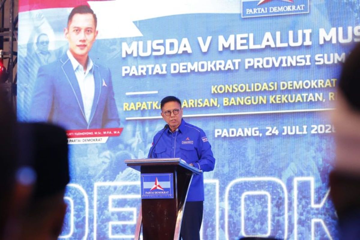 Mulyadi Kembali Terpilih sebagai Ketua DPD Demokrat Sumbar secara Aklamasi di Musdalub V – Empat Periode Anggota DPR RI