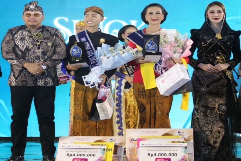 16 Finalis Bersaing, Nashwa dan Tahta Terpilih Jadi Sinok Sitong Kota Tegal 2026