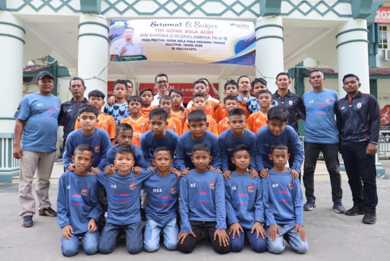 Dua Wakil Aceh SSB Barona U-10 dan Lambhuk FA U-12 Siap Berlaga di Festival Sepakbola Piala Presiden 2026 Yogyakarta