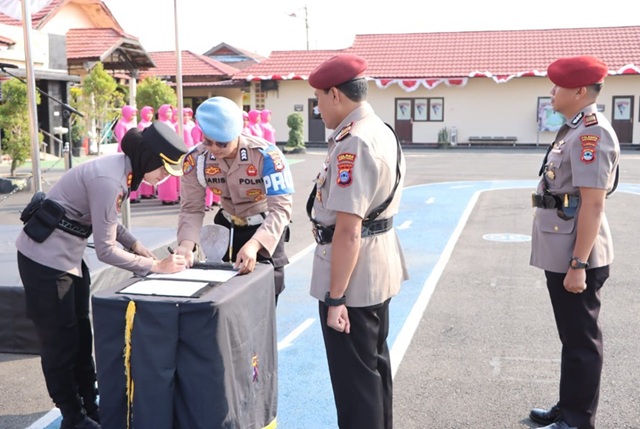 Kapolres Batola Lantik Iptu Joko Sunarwan sebagai Kasat Reskrim, Gantikan AKP Bimasa Zebua