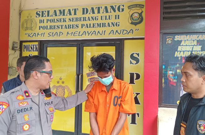 Polsek SU II Palembang Bekuk Begal Motor Saat Asyik Main Judi Online, 2 Rekan Masih Buron