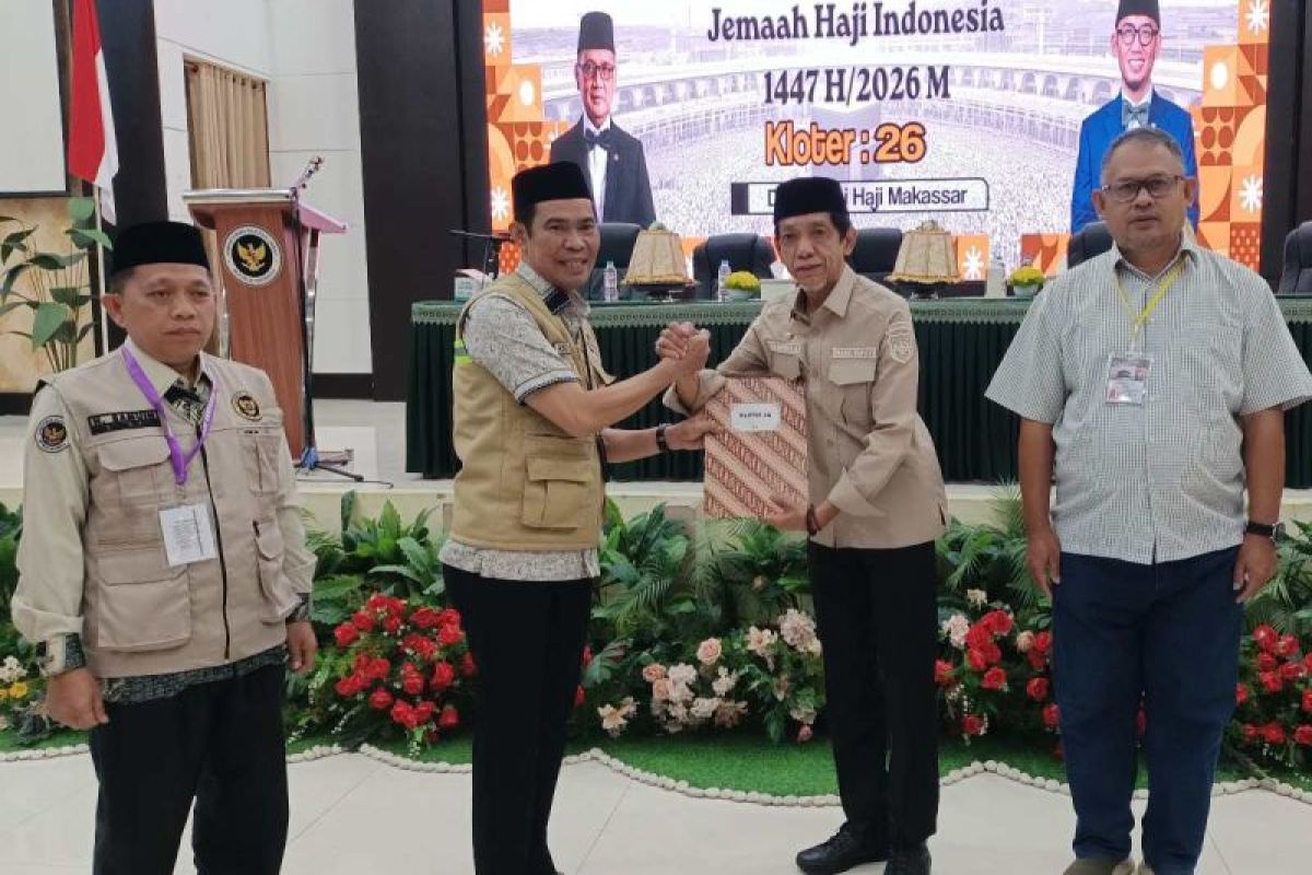 Jamaah Haji Kloter 26 dari Maluku, Papua Barat, dan Sulsel Tiba di Makassar, 192 Orang Transit ke Maluku
